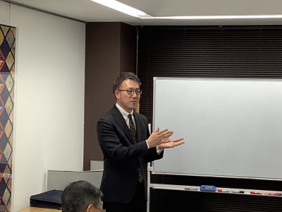 代表幹事　細田さん