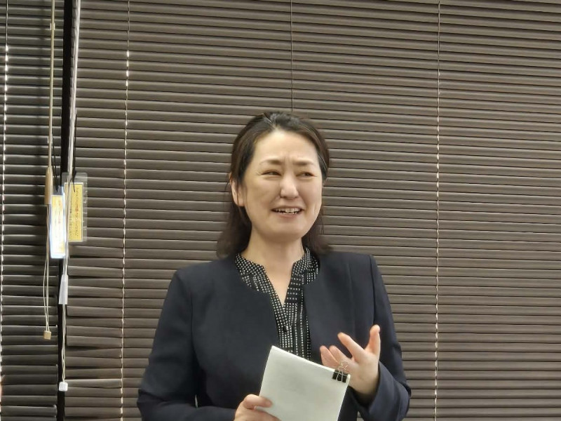 佐渡副学長　講演